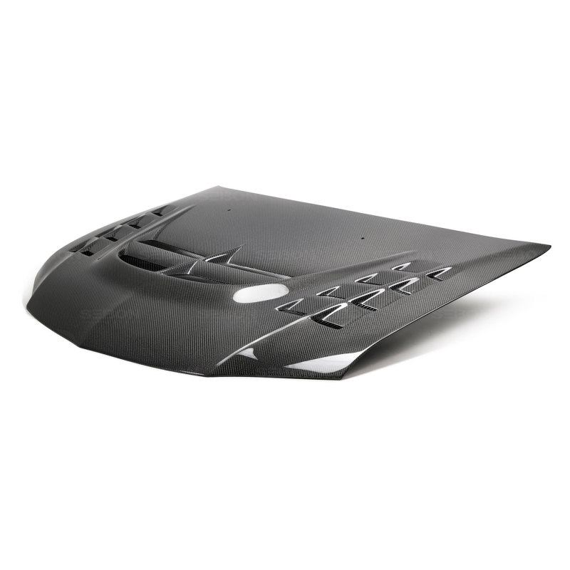 Seibon 03-07 Mitsubishi Evo 8 & 9 CW II Carbon Fiber Hood - Image 3