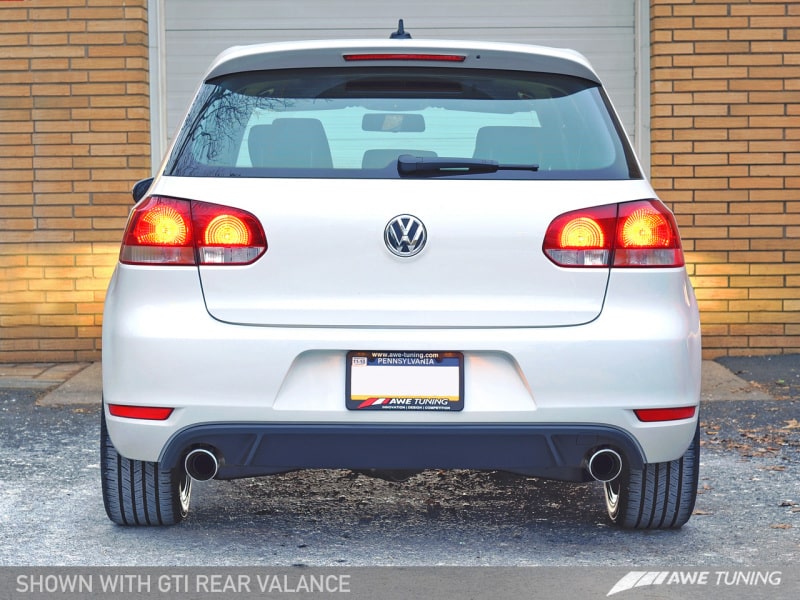 AWE Tuning Golf TDI Performance Exhaust - Diamond Black Tips - Image 4