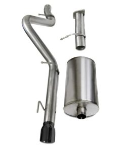 Alternative view of Corsa 06-08 Chevrolet Trailblazer SS 6.0L V8 Black Sport Cat-Back Exhaust