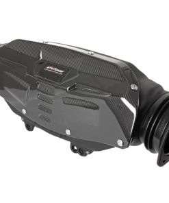 Alternative view of aFe 2020 Corvette C8 Black Series Carbon Fiber Cold Air Intake System With Pro DRY S Filters