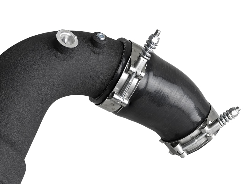 aFe Bladerunner 3.5in-3in Intercooler Cold Side Tube Black - 18-19 Ford F-150 V6-3.0L (td) - Image 3