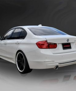 Alternative view of Corsa 12-14 BMW 335i Sedan RWD F30 3in Polished Touring Dual Rear Single 3.5in Tip Cat-Back Exhaust