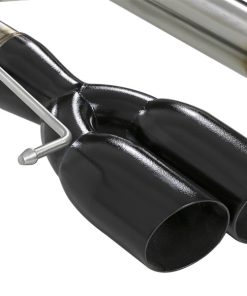 Alternative view of aFe MACHForce XP 08-13 BMW 135i L6-2.0L N54/N55 3in. 304 SS Axle-Back Exhaust w/Black Tips