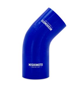 Mishimoto Silicone Reducer Coupler 45 Degree 2in to 2.25in - Blue