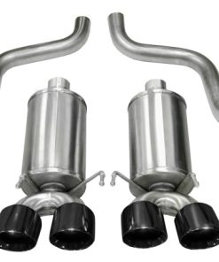 Alternative view of Corsa 05-08 Chevrolet Corvette C6 6.0L V8 Black Xtreme Axle-Back Exhaust