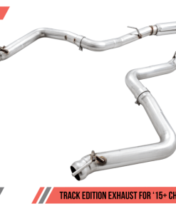 Alternative view of AWE Tuning 2017+ Dodge Challenger 5.7L Track Edition Exhaust - Stock Tips