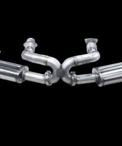 Alternative view of ARH 2020+ Chevy Corvette C8 3in Catback Exhaust System w/ Black Tips