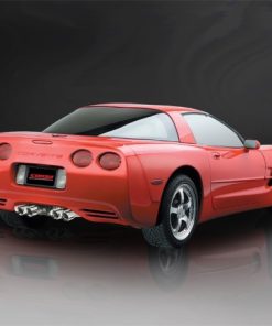 Corsa 97-04 Chevrolet Corvette C5 Z06 5.7L V8 Polished Xtreme Cat-Back + XO Exhaust