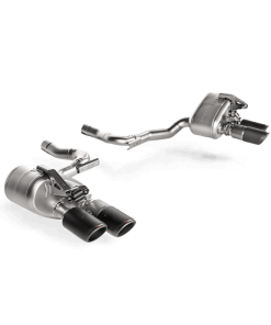 Akrapovic 2017 Porsche Panamera 4/Sport Turismo (971) Slip-On Race Line (Titanium) (Req. Tips)
