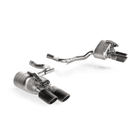 Akrapovic 2017 Porsche Panamera 4/Sport Turismo (971) Slip-On Race Line (Titanium) (Req. Tips)