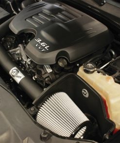 Alternative view of aFe MagnumFORCE Intakes Stage-2 Pro DRY S 11-13 Dodge Challenger/Charger/Chrysler 300 V6 3.6L (blk)