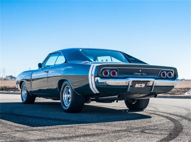 Borla CrateMuffler Big Block Chrysler/Dodge/Plymouth (Mopar) Offset/Offset 14inx4.35inx9in Muffler - Image 4