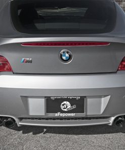 Alternative view of aFe MACH Force-Xp 2-1/2in 304 SS Cat-Back Exhaust w/ Black Tips 05-08 BMW Z4 M Coupe (E86) L6 3.2L