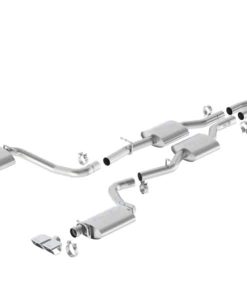 Borla 15-16 Dodge Challenger R/T 5.7L Dual Rectangle Angle Cut Dual Split Rear Exit ATAK Exhaust