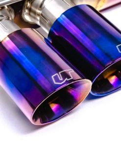 Alternative view of VR Performance BMW M3/M4 G8x Titanium Valvetronic Catback Exhaust With 102mm Tips