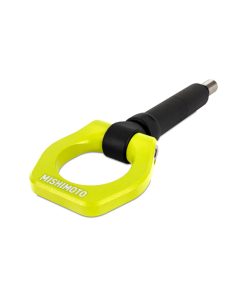 Mishimoto 02-07 Subaru WRX/STI Neon Yellow Racing Front Tow Hook