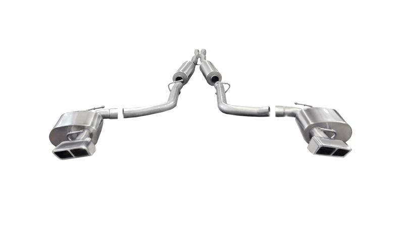 Corsa 11-13 Dodge Challenger SRT-8 6.4L V8 Manual Polished Xtreme Cat-Back Exhaust - Image 2