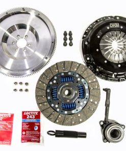 DKM Clutch VW GLI 1.8T 6-Spd Sprung Organic MB Clutch Kit w/Steel Flywheel (440 ft/lbs Torque)