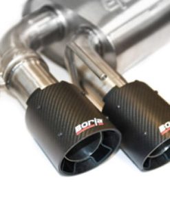 Alternative view of Borla 19 Chevrolet Silverado/GMC Sierra 1500 6.2L SS Touring Catback Exhaust - Carbon Fiber Tips