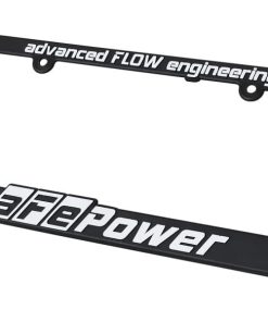 aFe Power Marketing Promotional PRM Frame License Plate: aFe Power