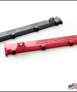 AMS Performance 03-07 Misubishi EVO VIII/IX CNC Machined Aluminum Fuel Rail - Red