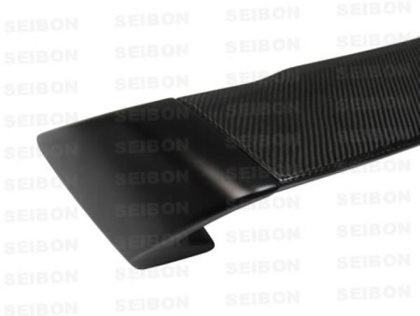 Alternative view of Seibon 06-10 Honda Civic 4DR TR Style Carbon Fiber Rear Spoiler
