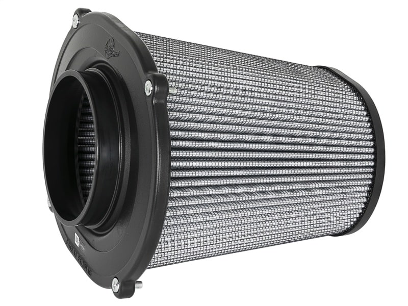 aFe Quantum Pro DRY S Air Filter Inverted Top - 5in Flange x 8in Height - Dry PDS - Image 4