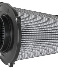 Alternative view of aFe Quantum Pro DRY S Air Filter Inverted Top - 5in Flange x 9in Height - Dry PDS