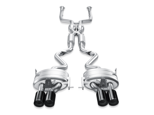 Alternative view of Akrapovic 07-13 BMW M3 (E92 E93) Evolution Line w/ Cat (Titanium) (Req. Tips)