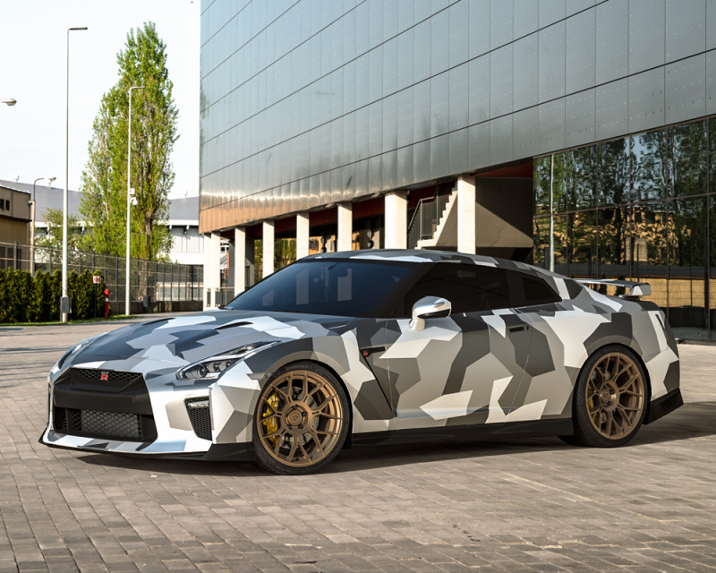 VR Forged D10 Wheel Brushed 22x11.5 +59mm 5x130