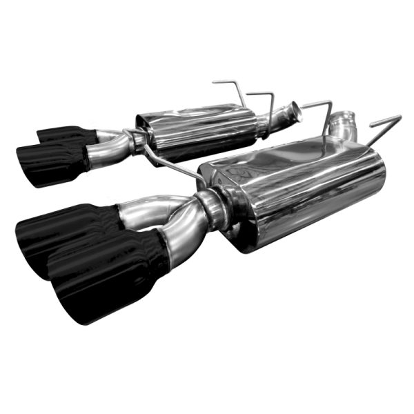 Alternative view of Kooks 13-14 Ford Mustang GT500 5.8L 4V 2 3/4in x 3in OEM Axleback Exhaust
