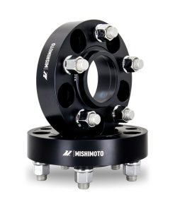 Mishimoto Wheel Spacers - 5X114.3 / 70.5 / 25 / M14 - Black