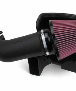 JLT 11-14 Ford Mustang GT Series 2 Black Textured Cold Air Intake Kit w/Red Filter - Tune Req