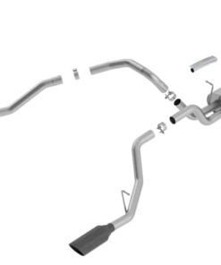 Alternative view of Borla 2019 RAM 1500 5.7L V8 AT 4DR Crew Cab Short Bed S-Type SS Catback Exhaust - Black Chrome Tip
