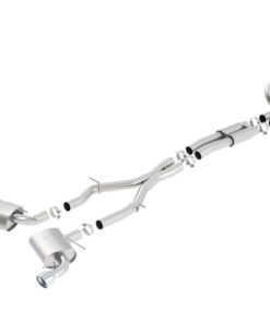 Borla 16-17 Chevy Camaro SS 6.2L ATAK Catback Single Split Rear Exit Exhaust w/Single Tips