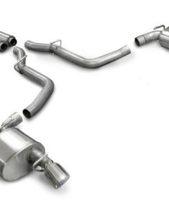 Corsa 05-10 Dodge Charger No Towing Hitch SRT-8 6.1L V8 Polished Xtreme Cat-Back Exhaust