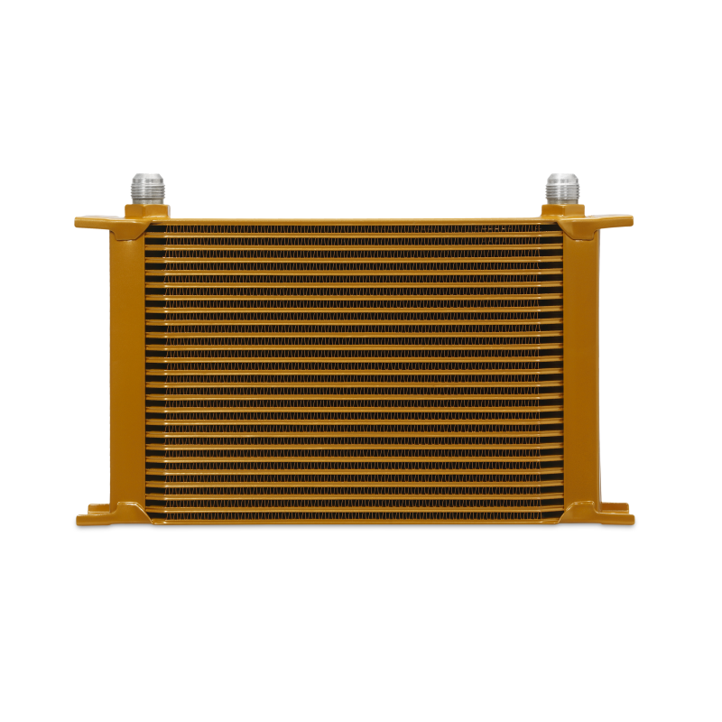 Mishimoto Universal 25-Row Oil Cooler - Gold - Image 7