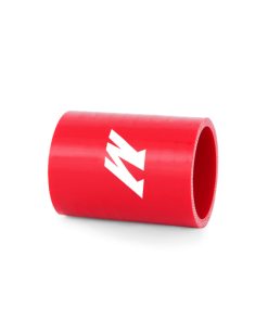 Alternative view of Mishimoto 2.0in Straight Coupler - Red