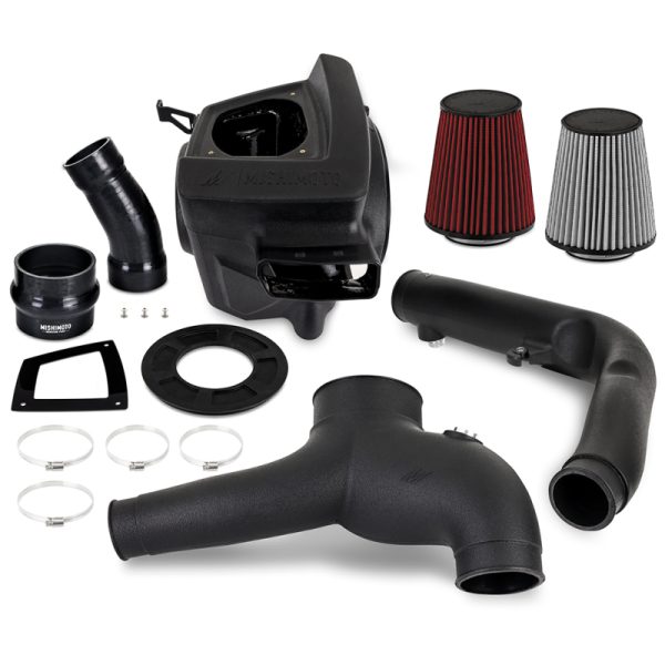 Alternative view of Mishimoto 2021+ Ford Bronco 2.7L Performance Air Intake w/ Dry Washable Filter
