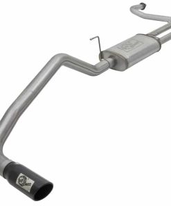 aFe MACHForce XP 2.5in Cat-Back Exhaust System w/ Black Tip Nissan Frontier 17-19 V8-5.6L