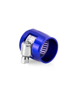 Alternative view of Mishimoto Aluminum -8AN Hex Finishers - Blue