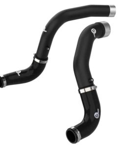 aFe BladeRunner Black 3in Intercooler Hot & Cold Side Pipe Kit 20-21 Jeep Wrangler V6-3.0L (td)