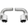 SOUL 05-08 Porsche 997.1 Carrera Muffler Bypass Pipes - Polished Chrome Tips