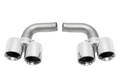 SOUL 05-08 Porsche 997.1 Carrera Muffler Bypass Pipes - Polished Chrome Tips