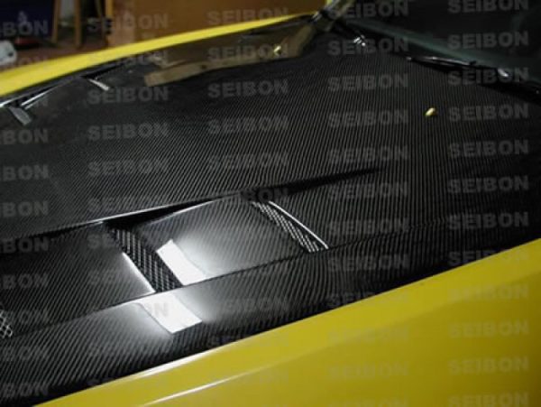 Alternative view of Seibon 00-09 Honda S2000 TS Carbon Fiber Hood