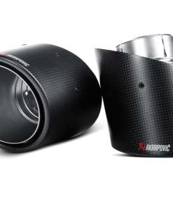 Alternative view of Akrapovic 09-16 Volkswagen Scirocco R Tail Pipe Set (Carbon)