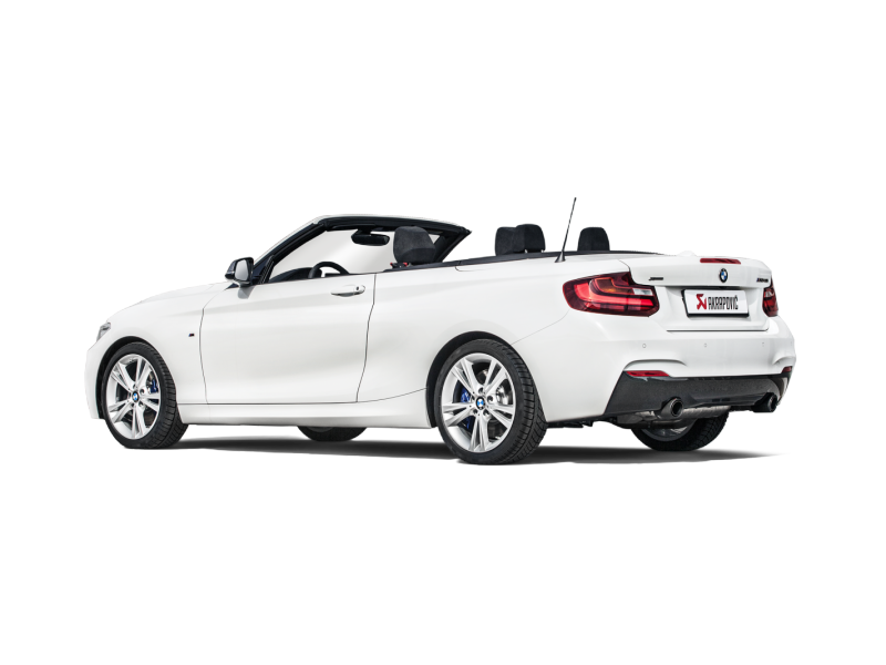 Akrapovic 16-17 BMW M240i (F22 F23) Evolution Line Cat Back (SS) w/ Carbon Tips (Req. Link Pipe) - Image 5