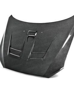 Seibon 08-12 Mitsubishi Lancer Evo X DV-Style Carbon Fiber Hood