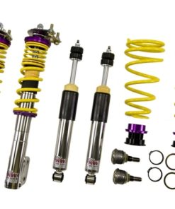 KW Coilover Kit V1 Ford Mustang incl. GT and Cobra; front and rear coilovers
