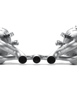 Akrapovic 10-15 Ferrari 458 Italia/458 Spyder Slip-On Line (Titanium) w/ Carbon Tips